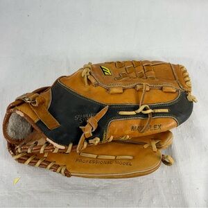 Mizuno MZ 3600 S Leather Baseball Glove Professional Model 12.75 Inches RHT